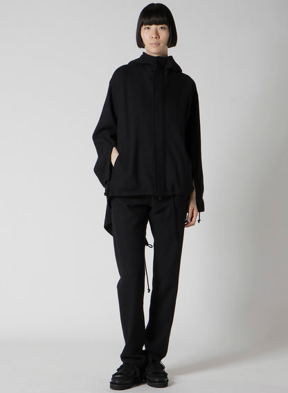 WOOLEN SINGLE JERSEY GATHERED PO B
