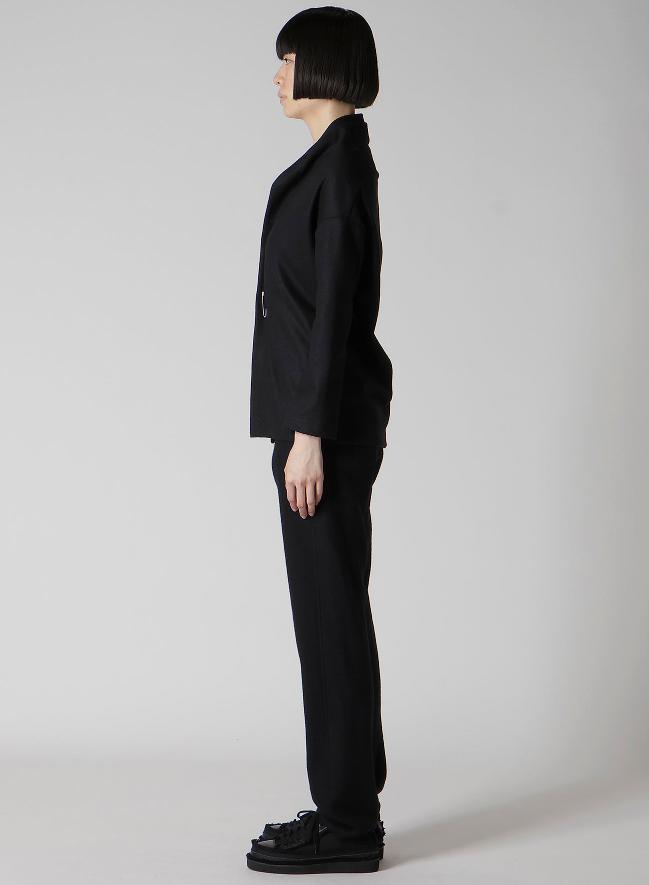 12G WOOLEN SINGLE LONG SLV CARDIGAN