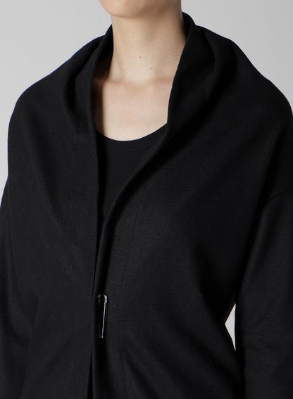 12G WOOLEN SINGLE LONG SLV CARDIGAN