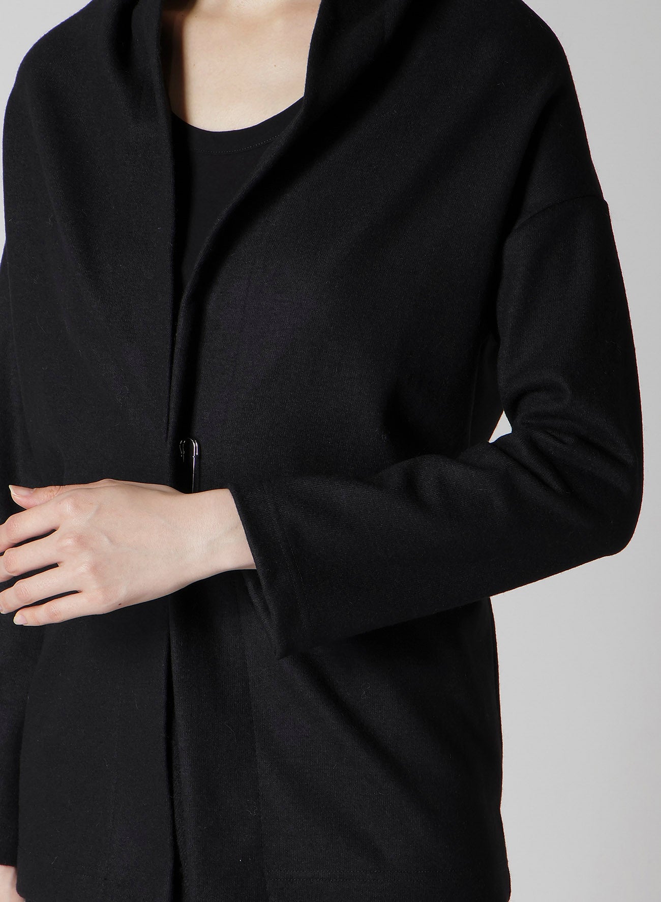 12G WOOLEN SINGLE LONG SLV CARDIGAN