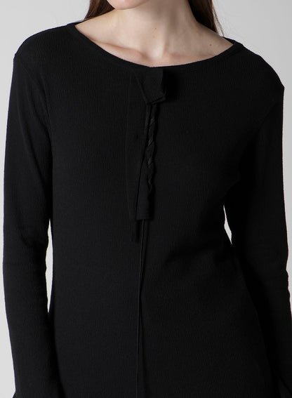HIGH TWISTED LINKS STRING ROUND NECK PO