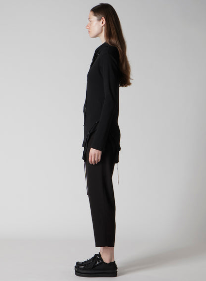 HIGH TWISTED LINKS STRING HIGH NECK PO