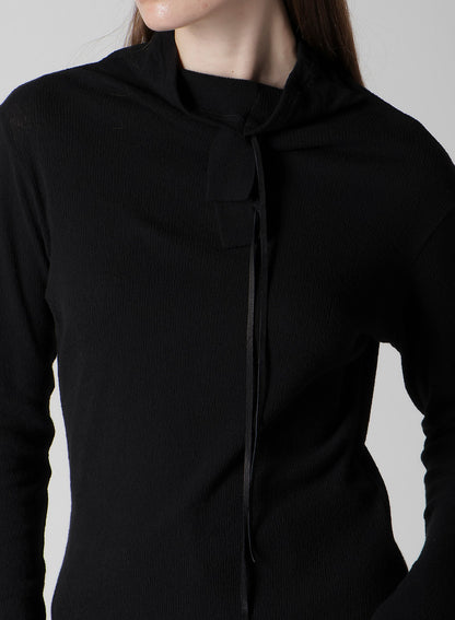 HIGH TWISTED LINKS STRING HIGH NECK PO