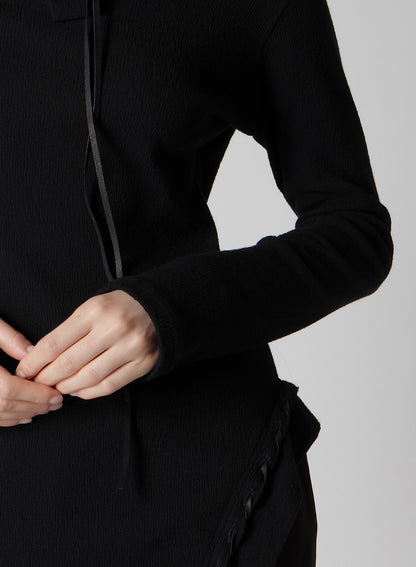 HIGH TWISTED LINKS STRING HIGH NECK PO