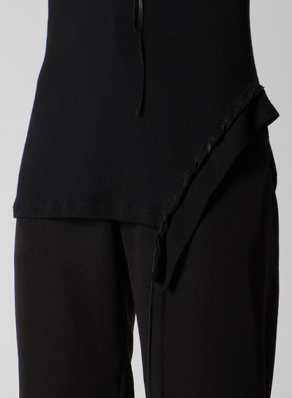 HIGH TWISTED LINKS STRING HIGH NECK PO