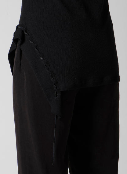 HIGH TWISTED LINKS STRING HIGH NECK PO