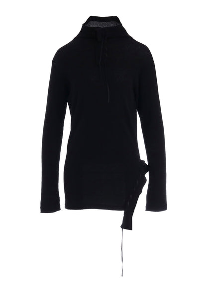 HIGH TWISTED LINKS STRING HIGH NECK PO