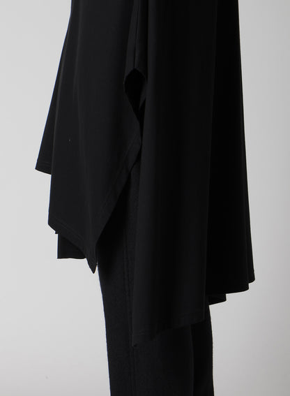 COTTON SINGLE JERSEY LONG CARDIGAN