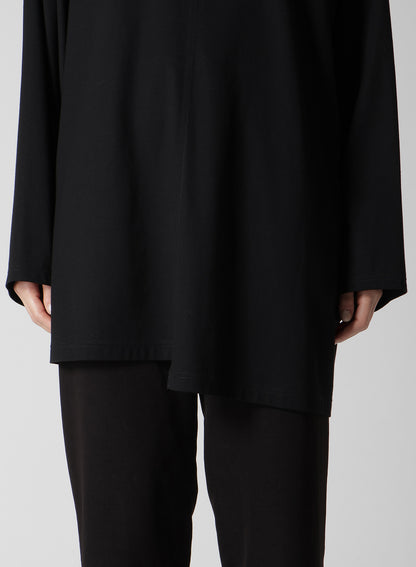 COTTON SINGLE JERSEY PANELED PO