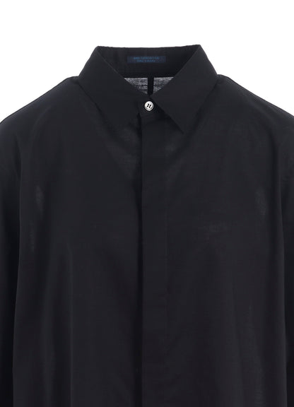 COTTON LAWN FLARE SHIRT