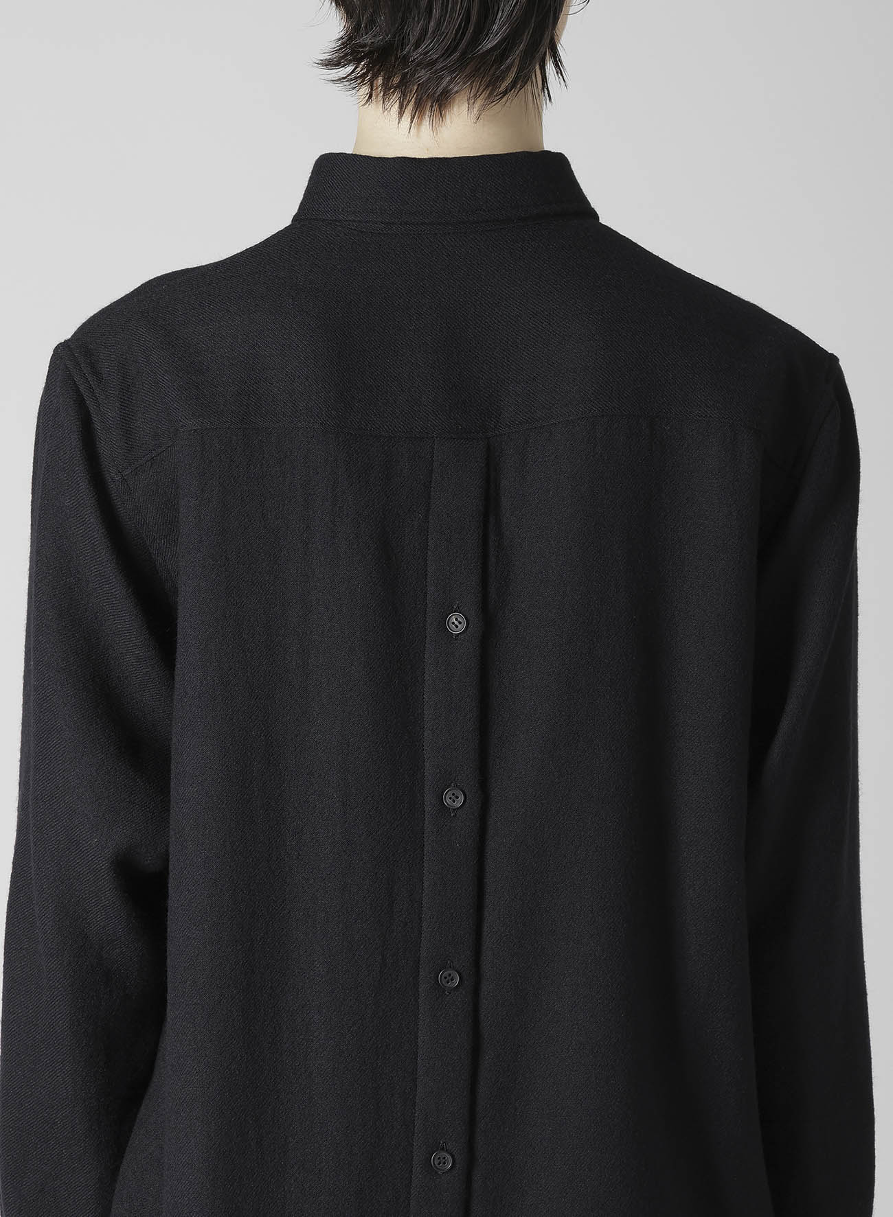 WOOL VIYELLA W FRONT ASM BLOUSE