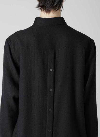 WOOL VIYELLA W FRONT ASM BLOUSE