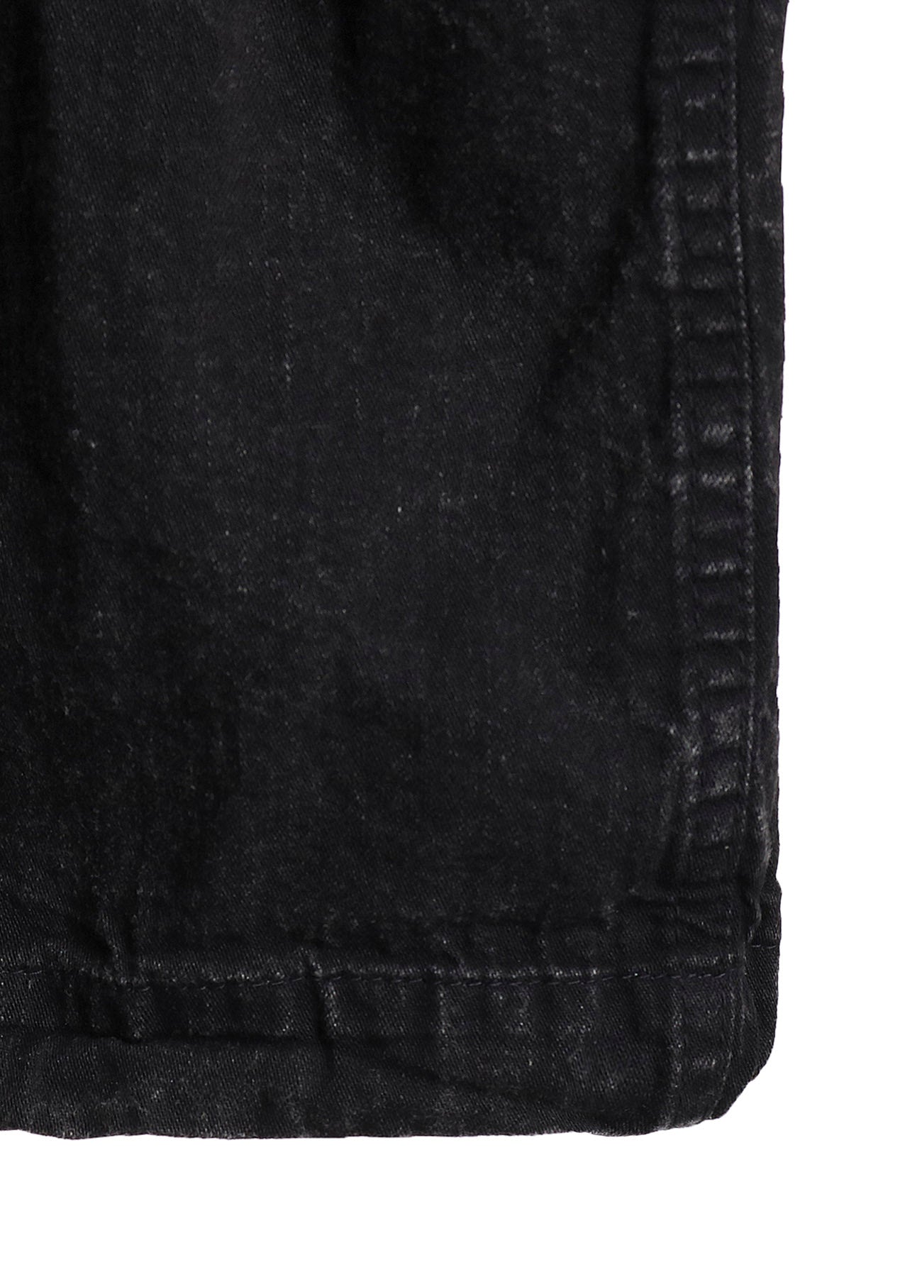 PERMANGANATE BLEACHED DENIM DOLMAN SLV COAT
