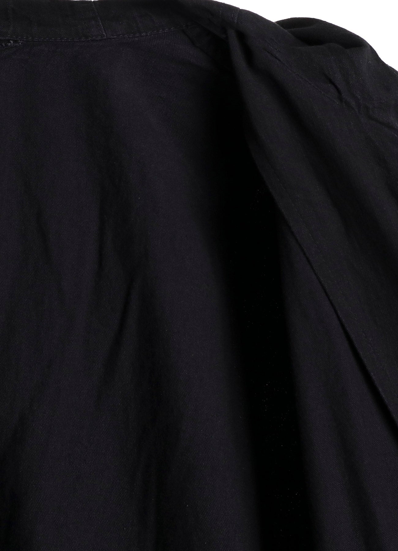 PERMANGANATE BLEACHED DENIM DOLMAN SLV COAT