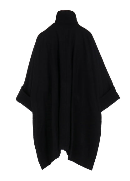 MELTON HIGH NECK COAT