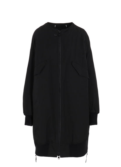 Ny/C TWILL HOODED BOMBER