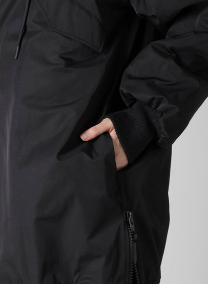 Ny/C TWILL HOODED BOMBER