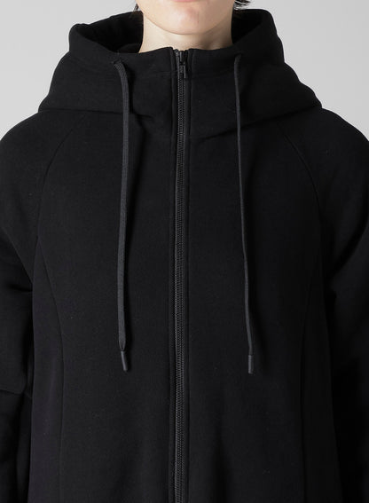 Liy/C BRUSHED FRENCH TERRY HOODED TRACK DRESS