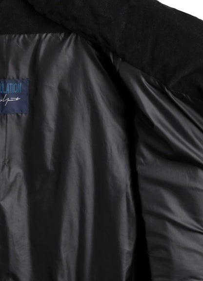 STRETCHED VELVET PADDED VEST