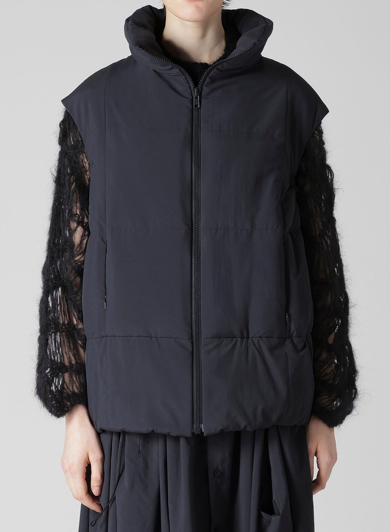 VINTAGE HIGH D TAFFETA PADDED VEST