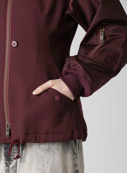 1/18 FLANNEL DARTS BOMBER JAKCET