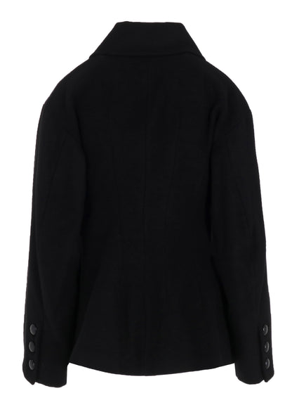 MELTON DARTS PEA COAT
