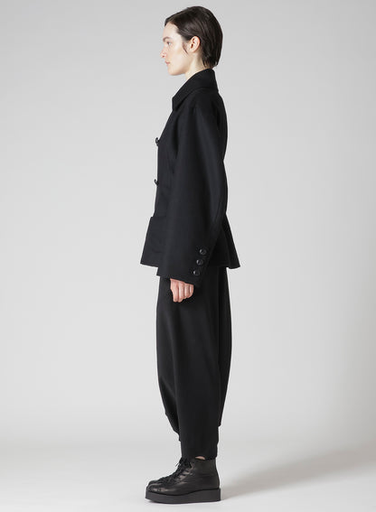MELTON DARTS PEA COAT