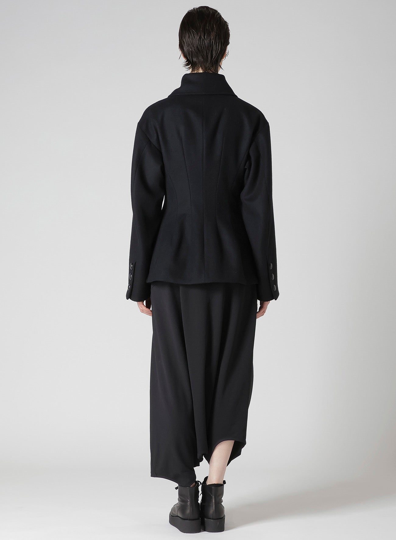 MELTON DARTS PEA COAT