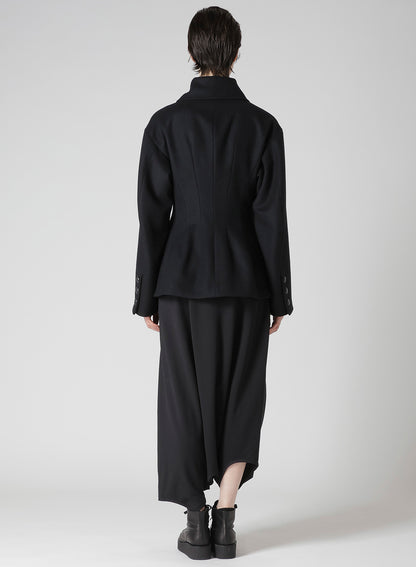 MELTON DARTS PEA COAT