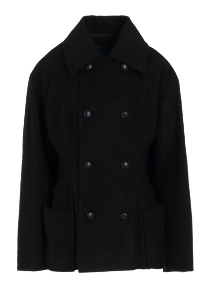 MELTON DARTS PEA COAT