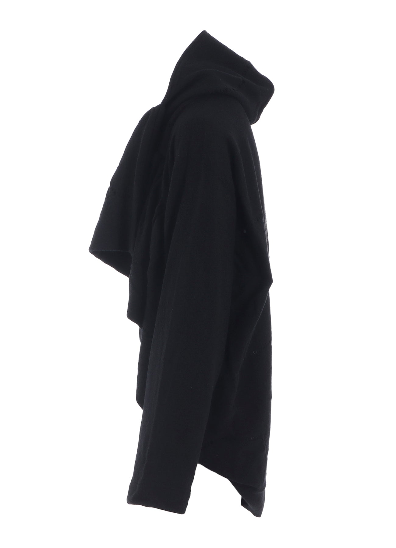W DETAIL JERSEY SHIRRING DETAIL JACKET