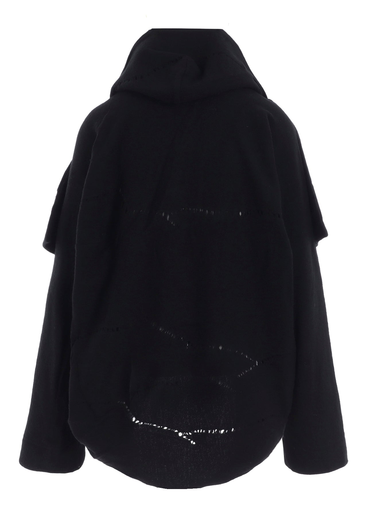 W DETAIL JERSEY SHIRRING DETAIL JACKET