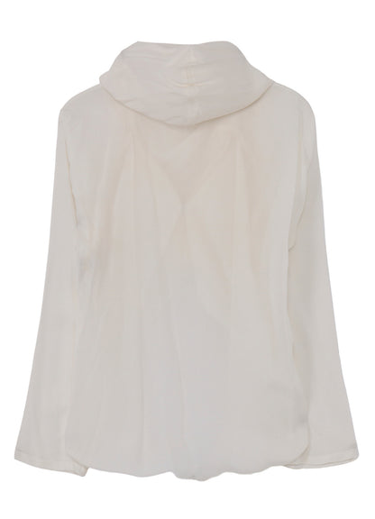 Cu/Mo KERSEY SHIRRING DETAIL JACKET