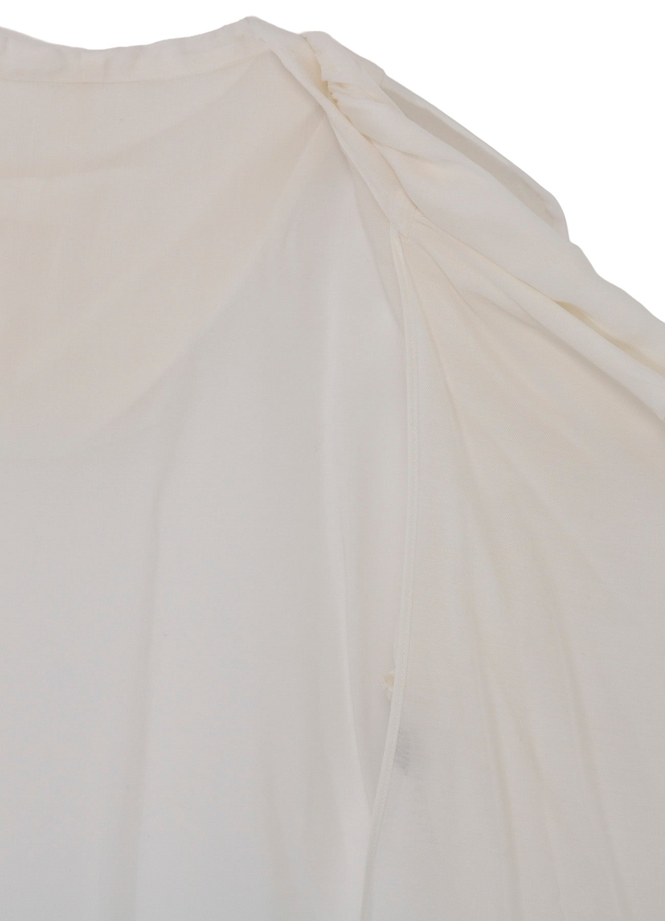 Cu/Mo KERSEY SHIRRING DETAIL JACKET