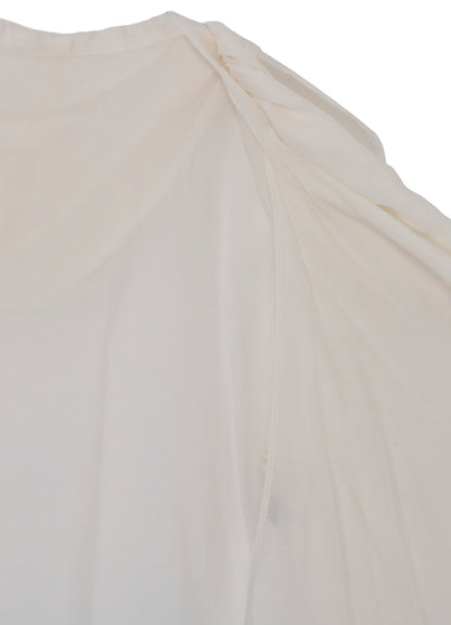 Cu/Mo KERSEY SHIRRING DETAIL JACKET