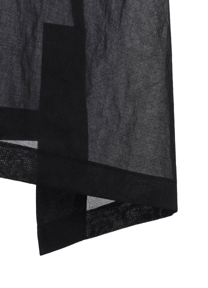 COTTON ORGANZA SLEEVELESS JKT