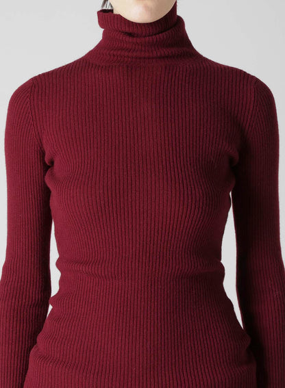 QUARTZ 2/26 RIBBED HIGH NECK