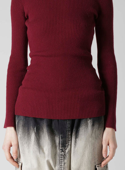 QUARTZ 2/26 RIBBED HIGH NECK