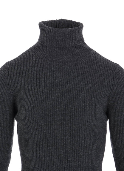 QUARTZ 2/26 RIBBED HIGH NECK