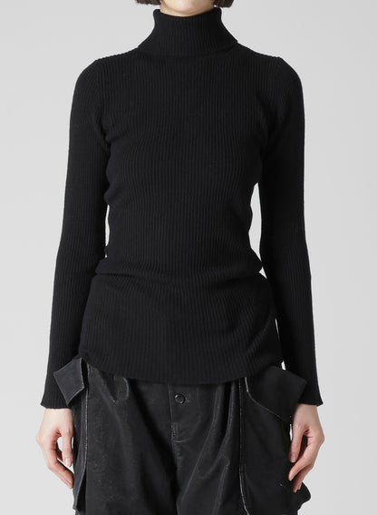 QUARTZ 2/26 RIBBED HIGH NECK
