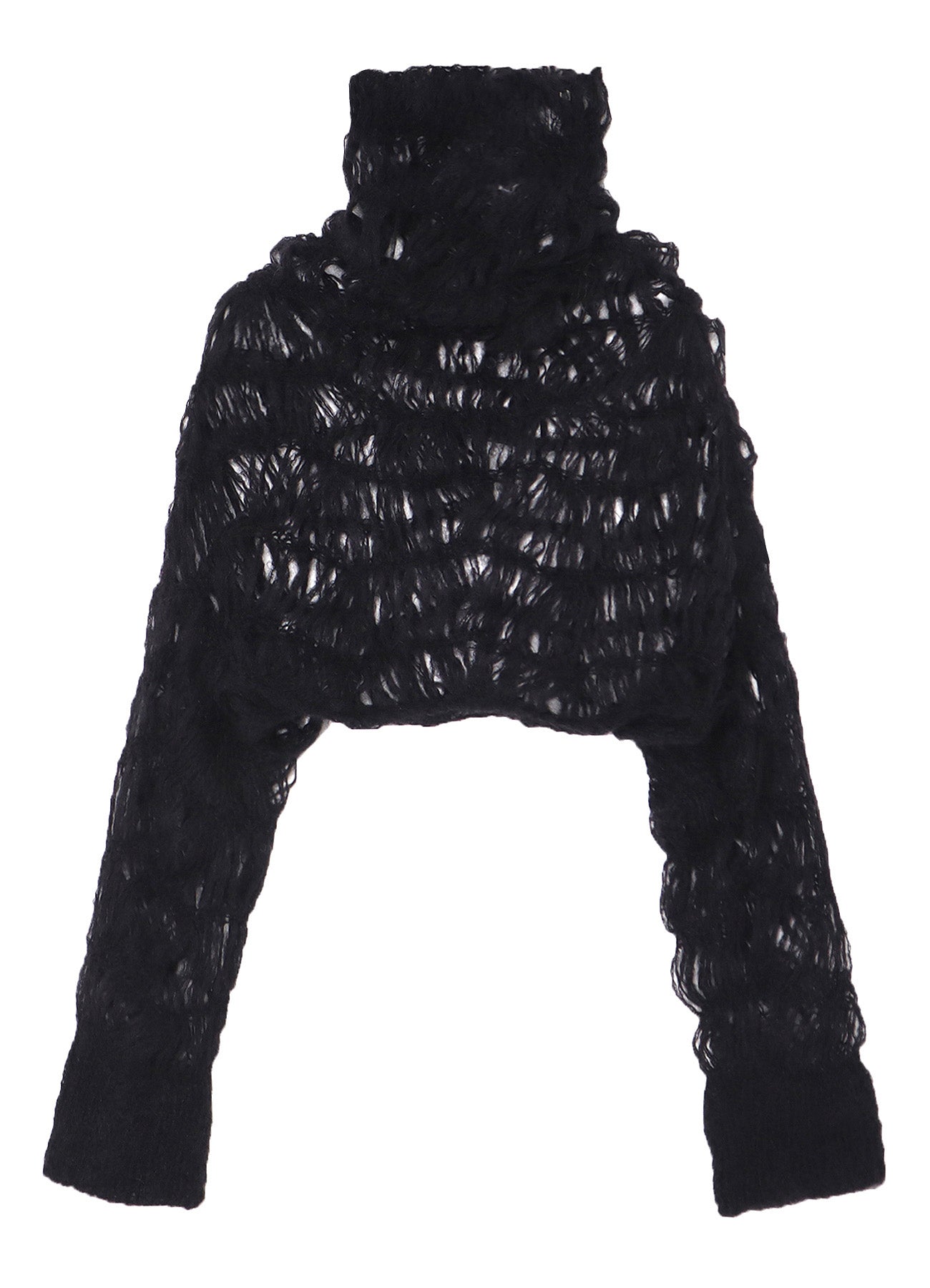 MAON HIGH-NECK CROPPED TOP