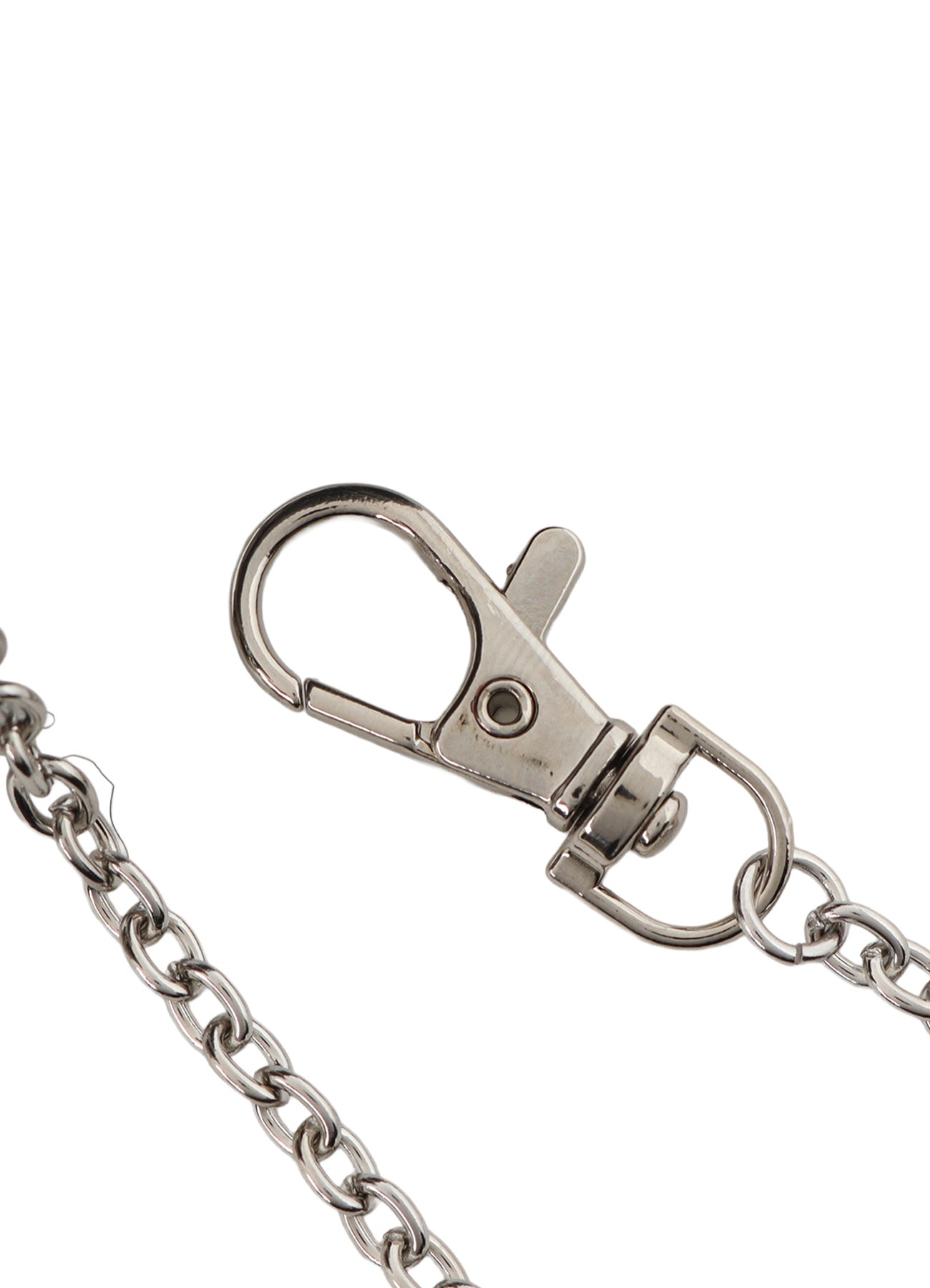 COMBINATION KNIT KNITTED KEY CHARM WITH CHAIN