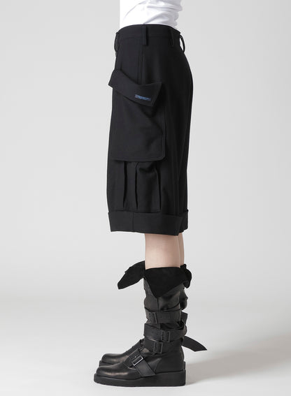 FLANNEL SHORT CARGO PANTS