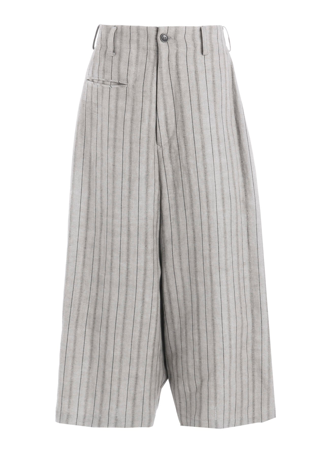 C/Li STRIPE BACKSIDE FLARED WIDE PANTS