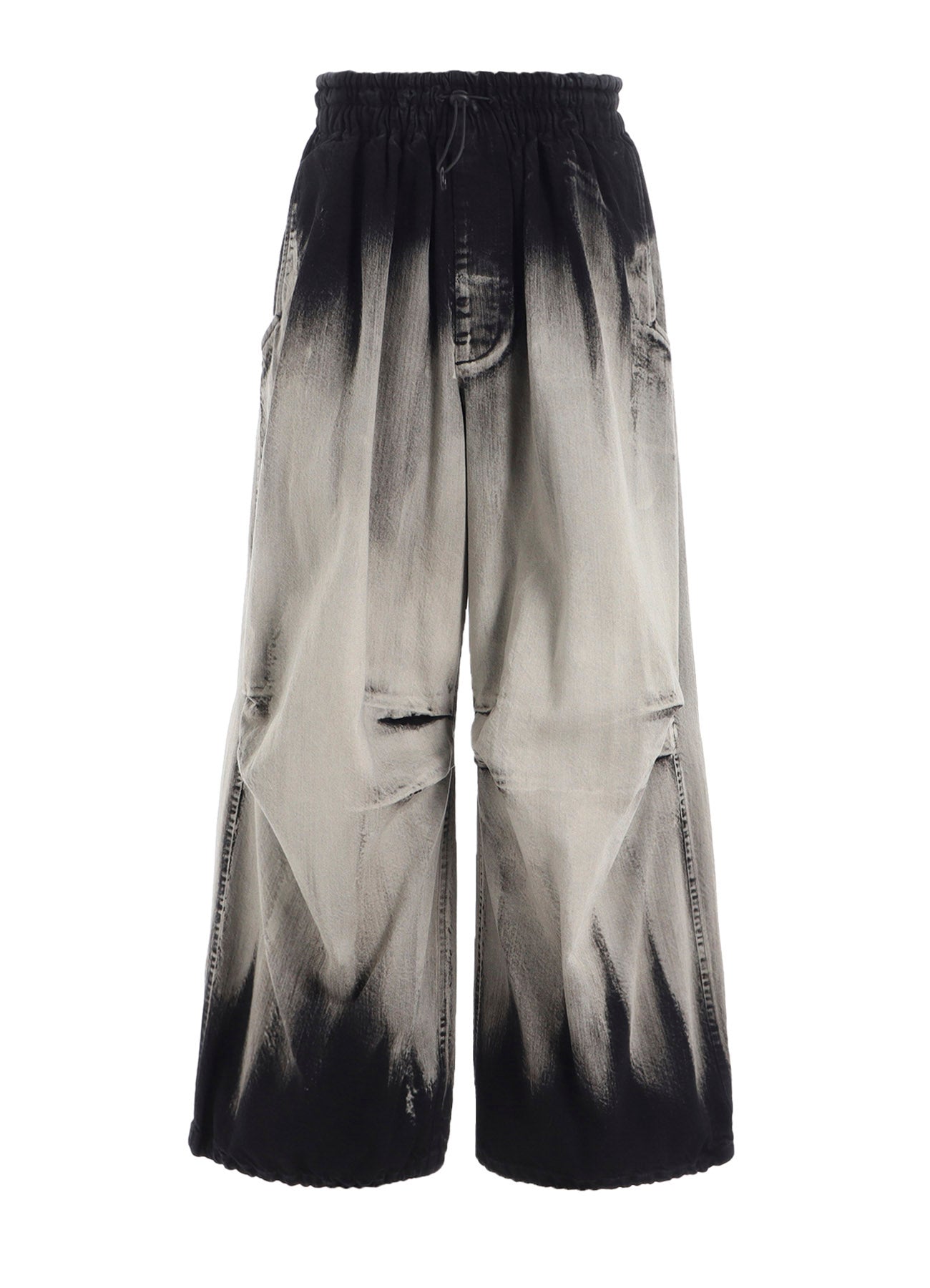 10OZ BLEACHED DENIM PARACHUTE PANTS