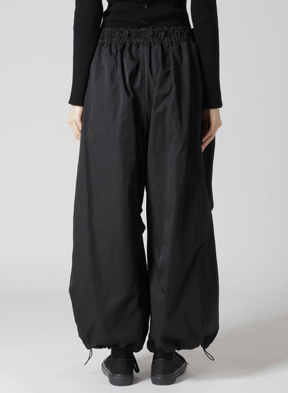 Ny/C TWILL PARACHUTE PANTS
