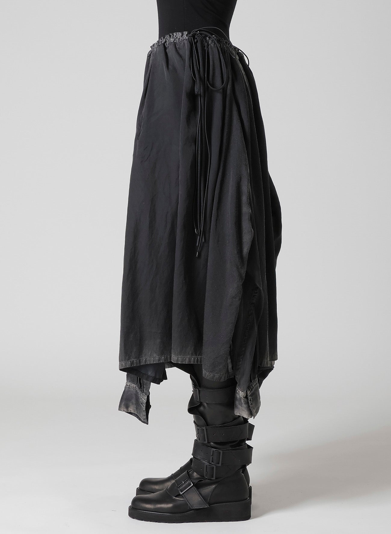 Cu/C BLEACHED SATIN ENSEMBLE SKIRT