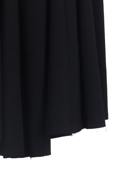 GABARDINE FLARED SKIRT