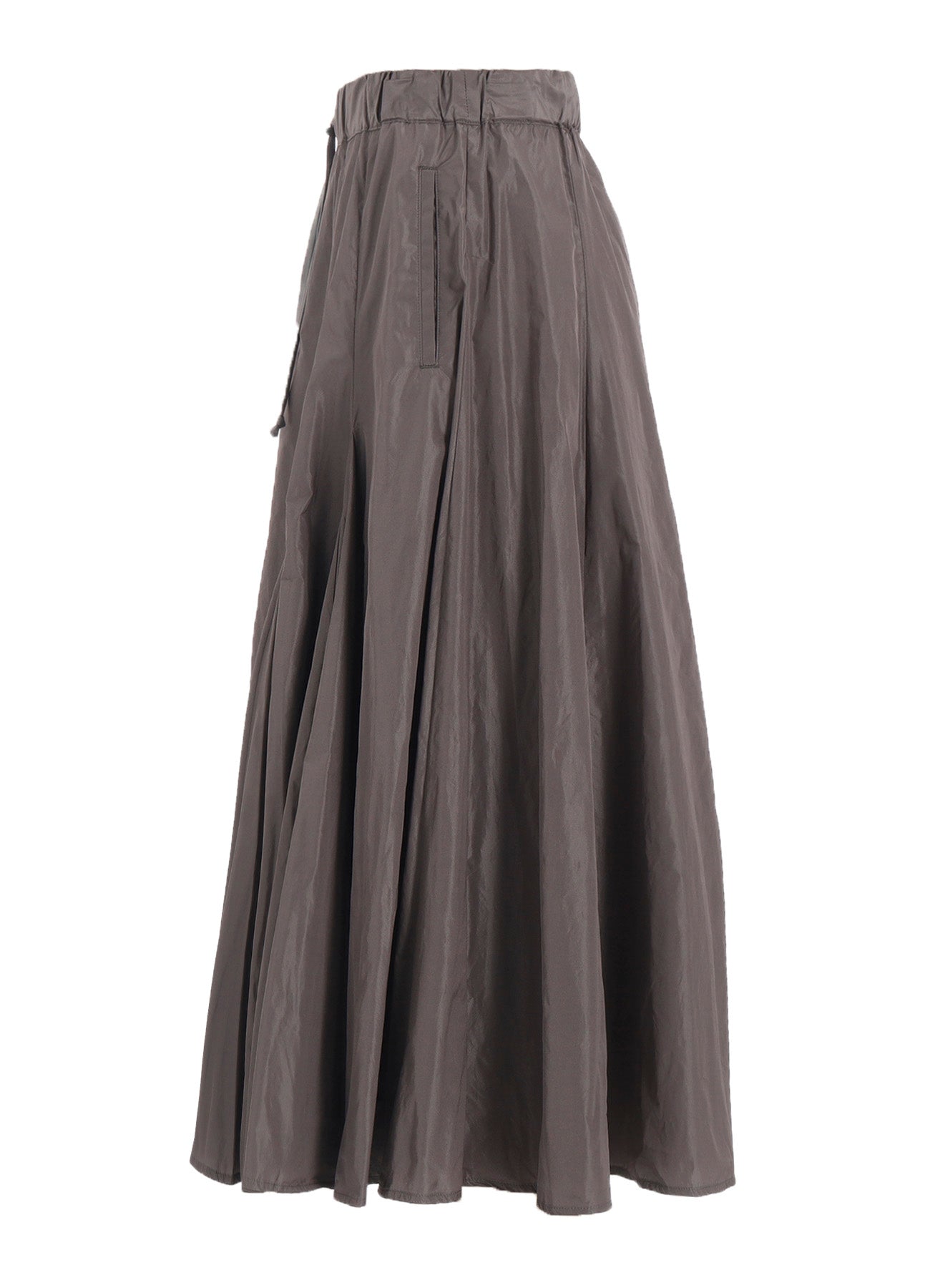 TAFFETA MAX SKIRT