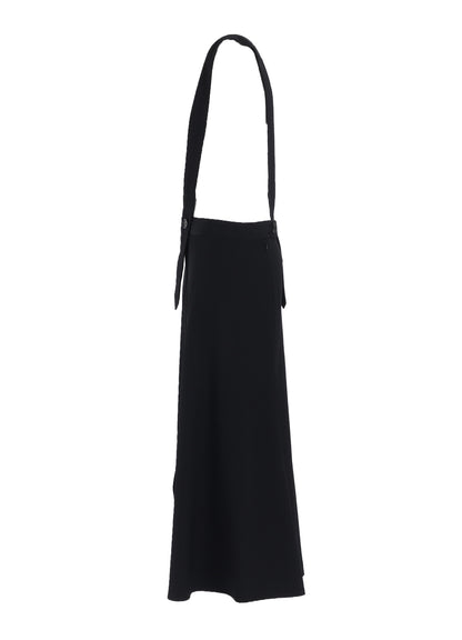 GABARDINE SHOULDER SKIRT